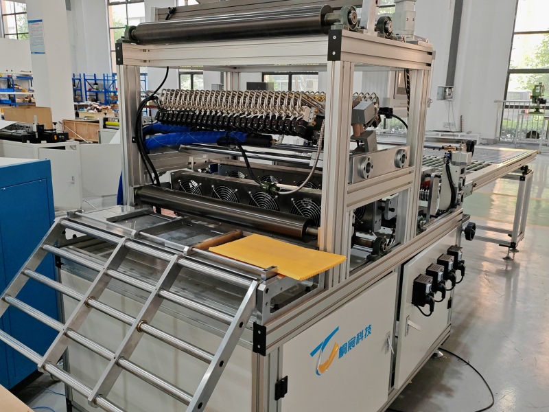 PP Filter Core Pleating and Hot Melt Gluing System