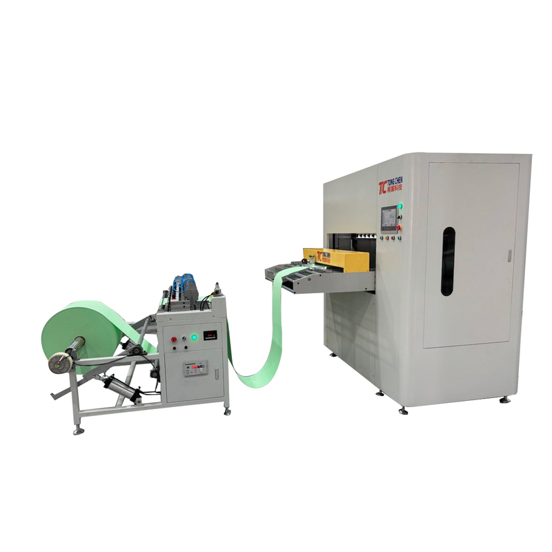 خط إنتاج طيات أوتوماتيكي بالكامل بمحرك سيرفو بارتفاع طيات 300 مم (الجيل السابع)