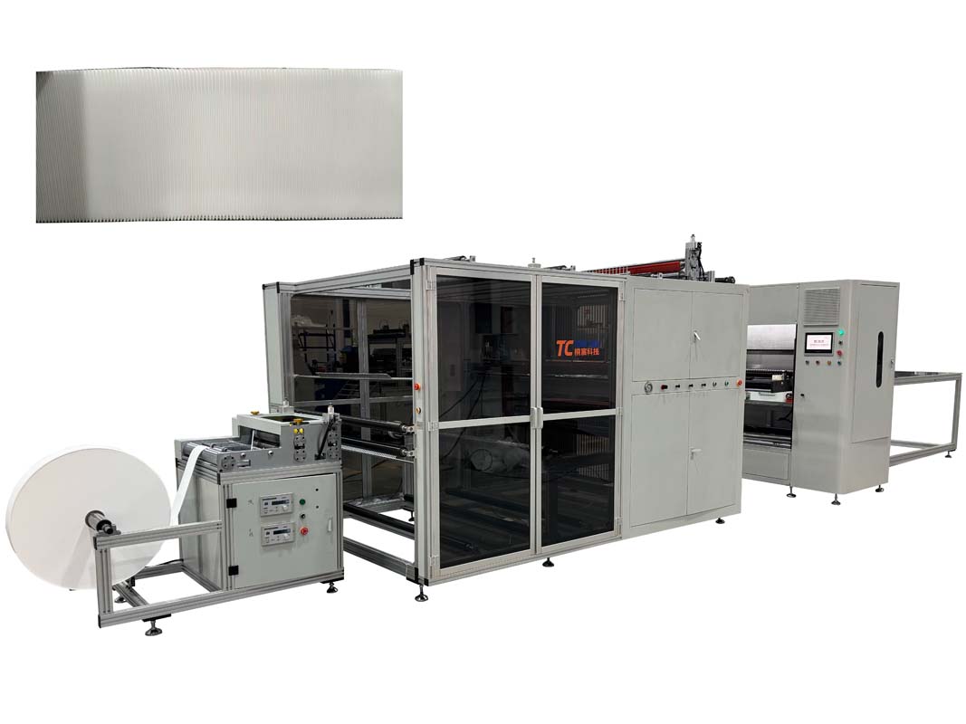 وضع معيار عالمي: أول خط إنتاج صيني لورق الطي المصنوع من الألياف الزجاجية عالية الحرارة والمخصص للتصدير