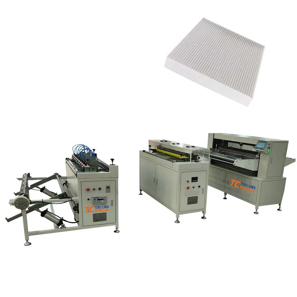 Filter Pleating Machine